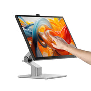 Clarity Fold Touch 27인치 4K UHD 모니터, 65W 전원 공급, 웹캠, 터치스크린 및 접이식 스탠드
