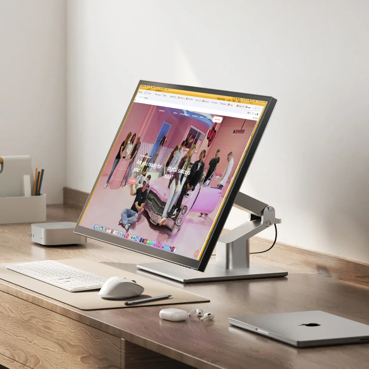 Clarity 6K Touch 32" UHD Monitor with USB-C Power Delivery and Touchscreen