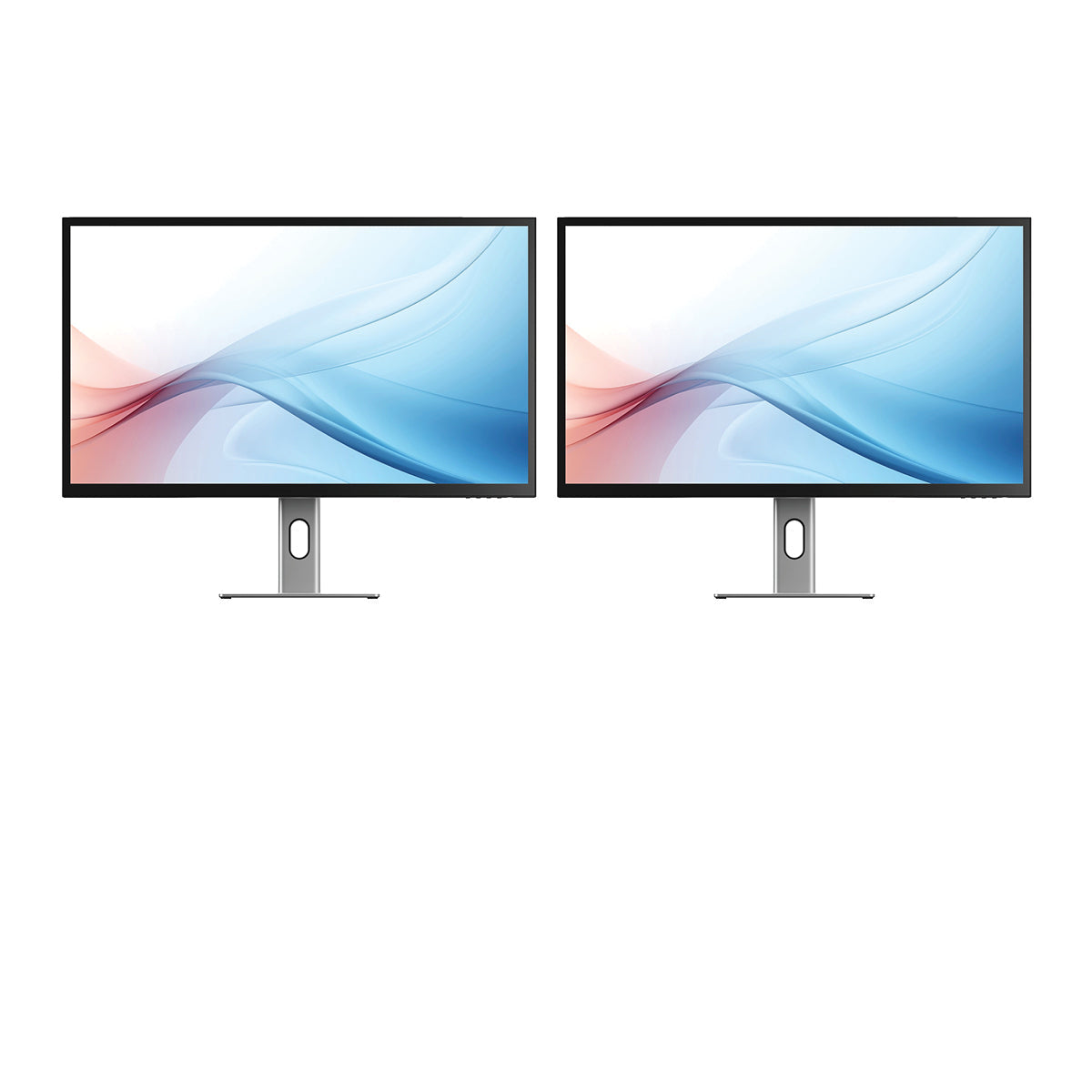 USB-C 전원 공급 기능이 있는 Clarity Max 32인치 UHD 4K 모니터(2개 팩)