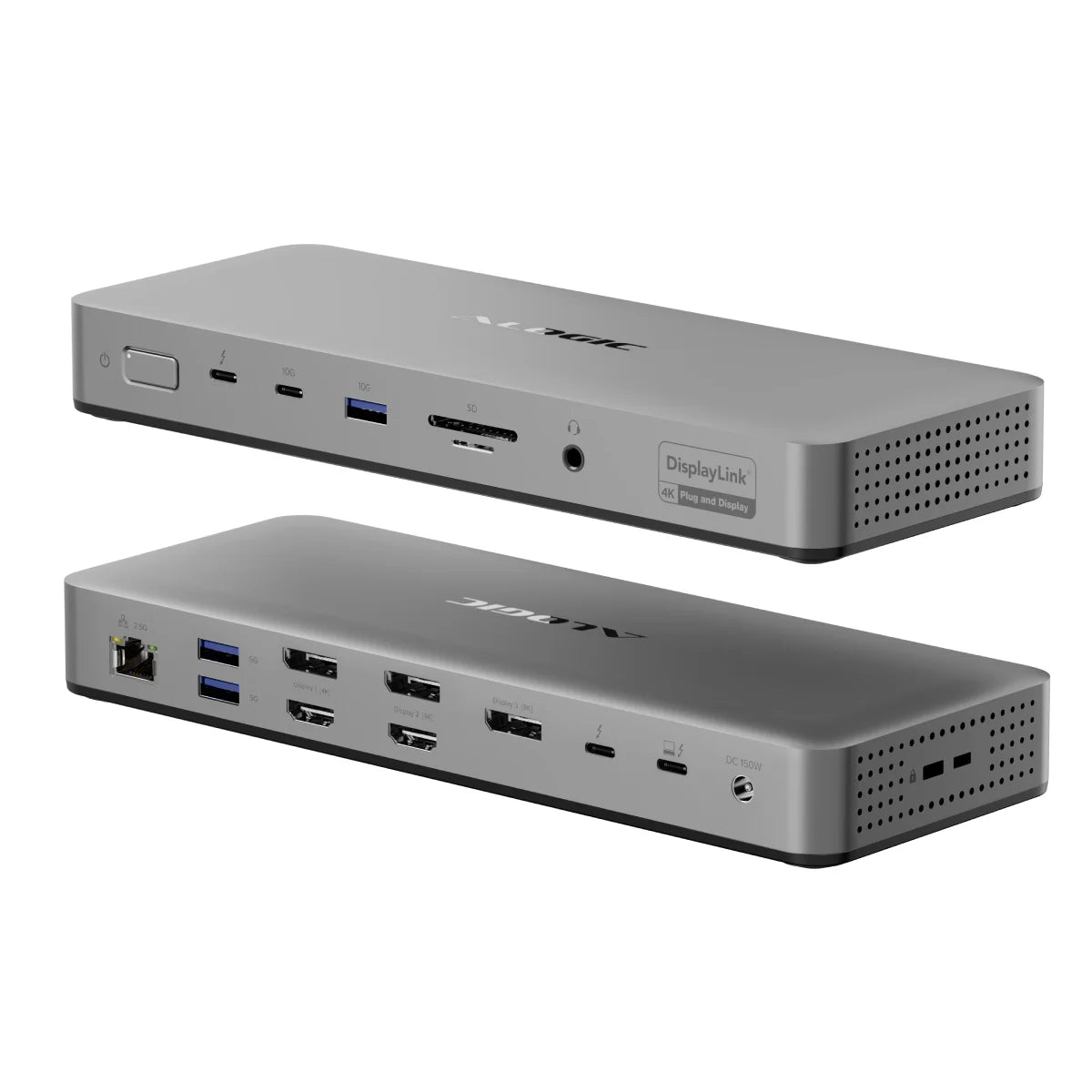 ALOGIC Quad 4K 디스플레이 Thunderbolt 하이브리드 범용 도킹 스테이션 – DU4