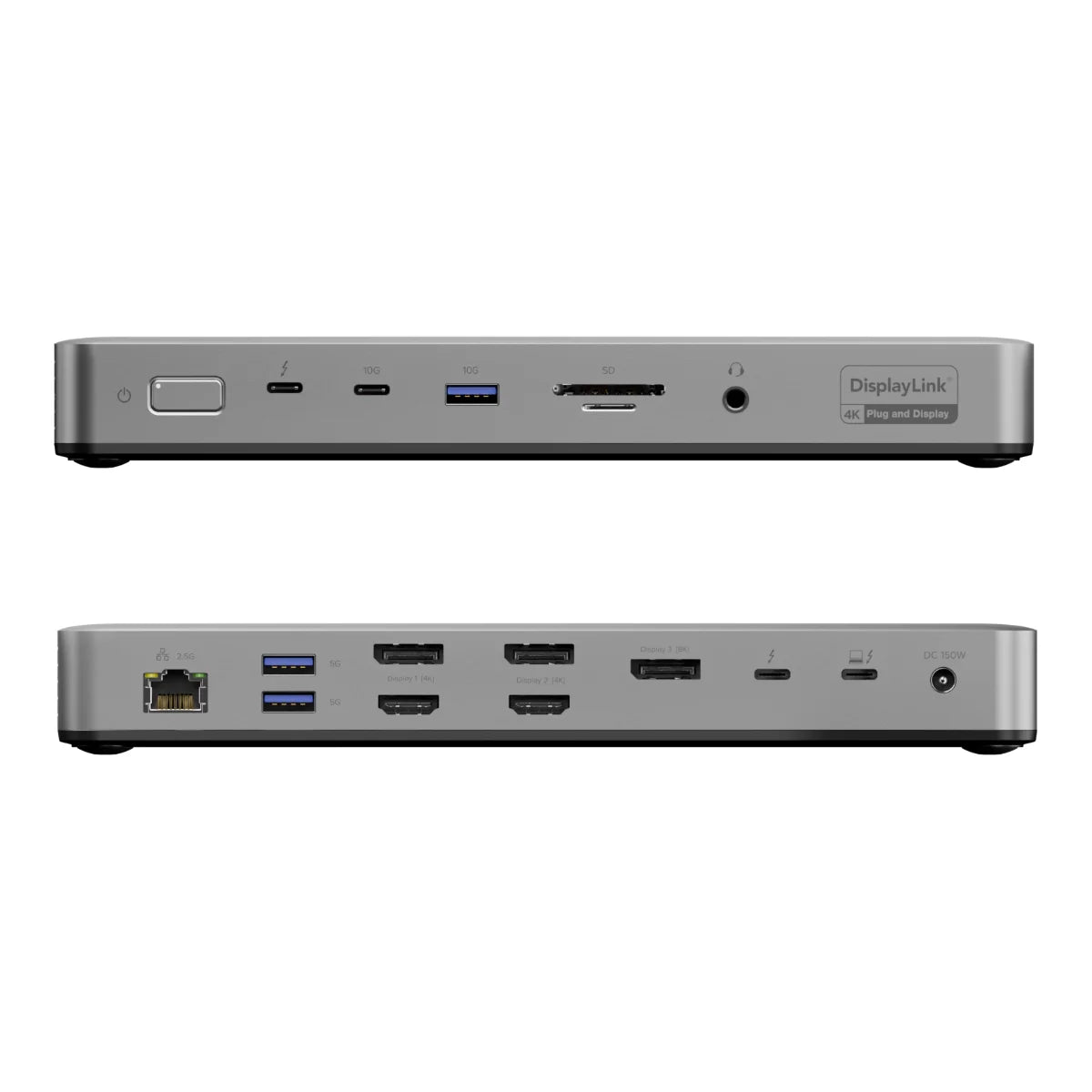 ALOGIC Quad 4K 디스플레이 Thunderbolt 하이브리드 범용 도킹 스테이션 – DU4