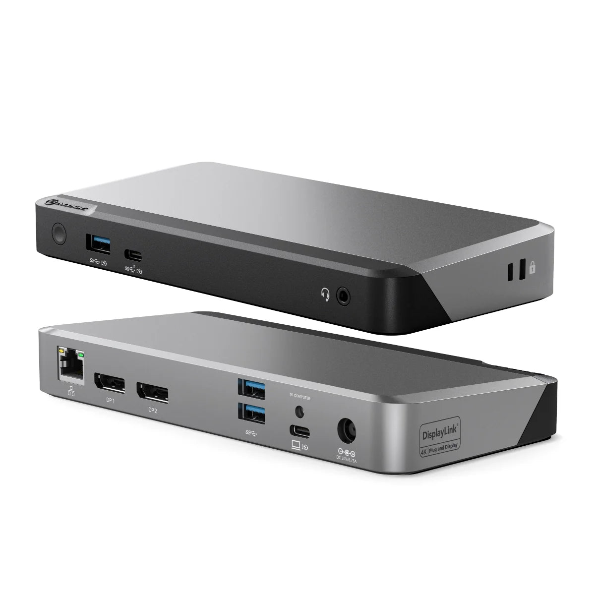 Edge 34" Ultrawide Dual QHD Monitor Elevate Home Office Kit - Silver
