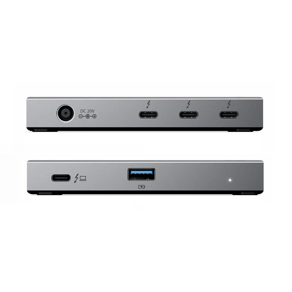 USB-C 전원 공급 기능이 있는 Clarity Max 32인치 UHD 4K 모니터 + Thunderbolt 4 BLAZE 허브