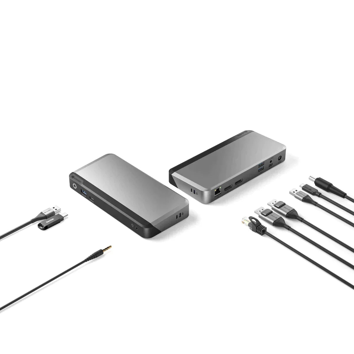 MX2 USB-C 듀얼 디스플레이 DP Alt. 모드 도킹 스테이션 - 100W 전력 공급 포함