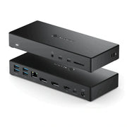 USB-C 트리플 디스플레이 DP Alt. 모드 도킹 스테이션 - 100W 전원 공급이 가능한 MA3(노트북 충전) - DP 2개 및 HDMI 1개(최대 4K 60Hz 지원)