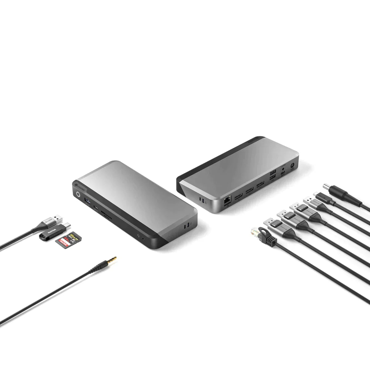 MX3 USB-C 트리플 디스플레이 DP Alt. 모드 도킹 스테이션 - 100W 전력 공급 포함