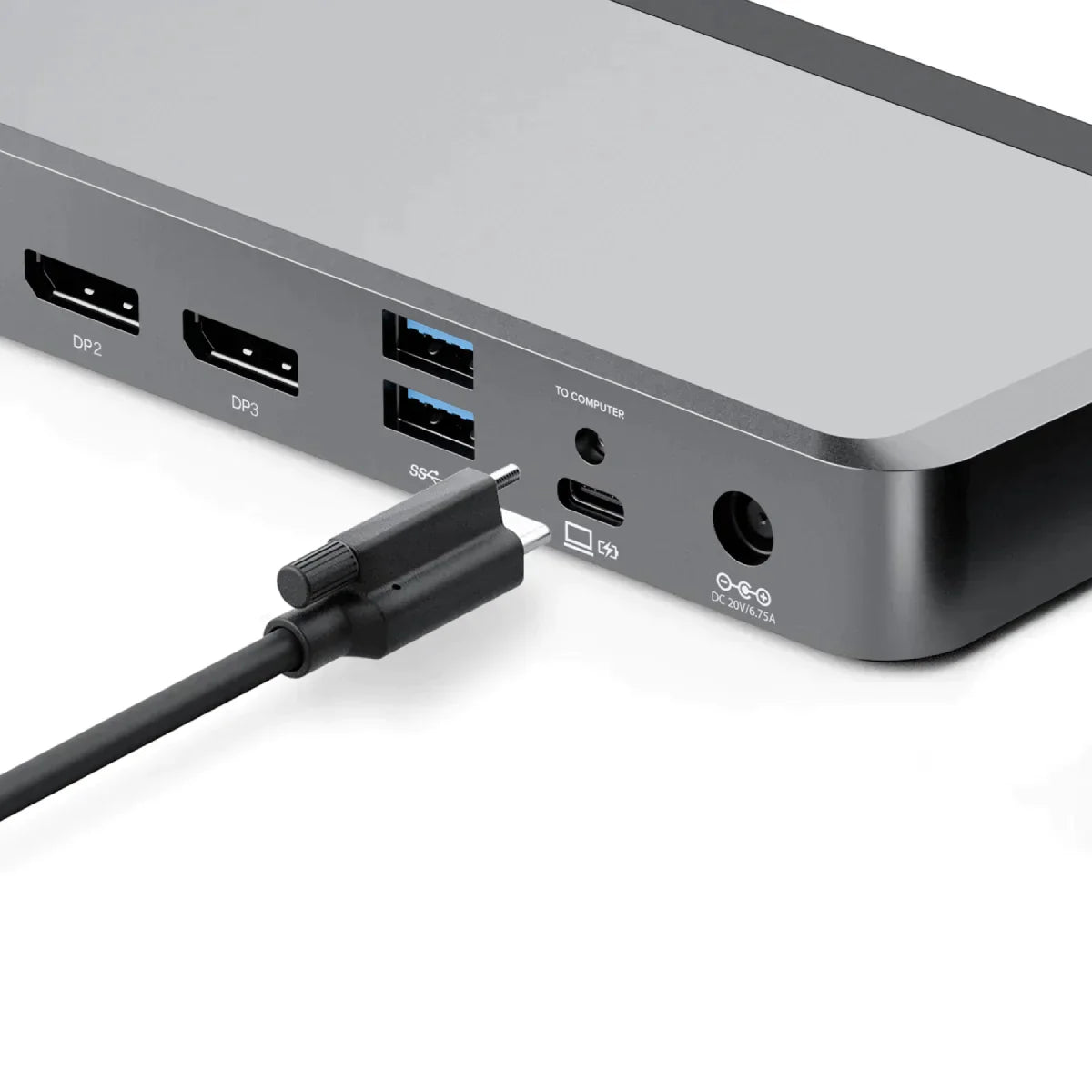 MX3 USB-C 트리플 디스플레이 DP Alt. 모드 도킹 스테이션 - 100W 전력 공급 포함