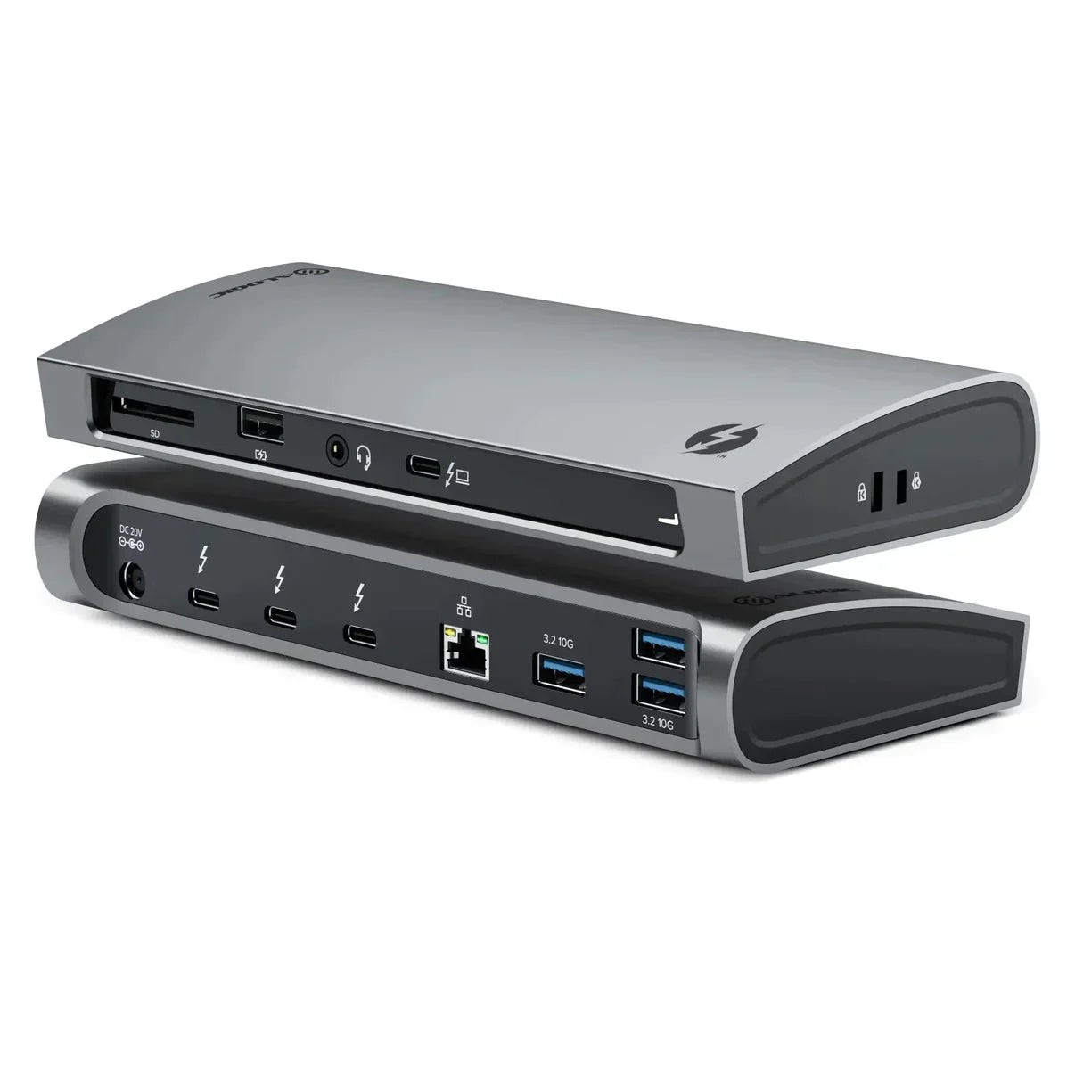 Clarity Pro 27인치 UHD 4K 모니터(65W PD 및 웹캠 포함)(2개 팩) + Thunderbolt 4 BLAZE 도킹 스테이션