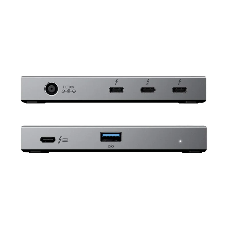 USB-C 전원 공급 기능이 있는 Clarity Max 32인치 UHD 4K 모니터 + Thunderbolt 4 BLAZE 허브